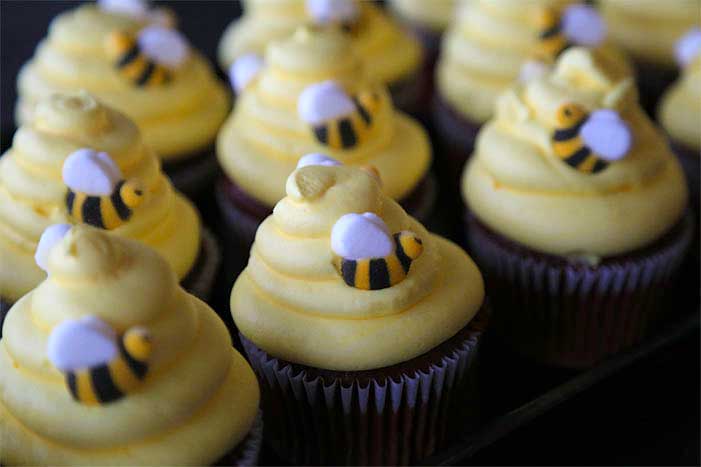 Beehive Cupcakes