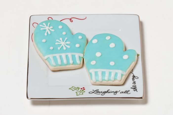 Christmas Mitten Cookies