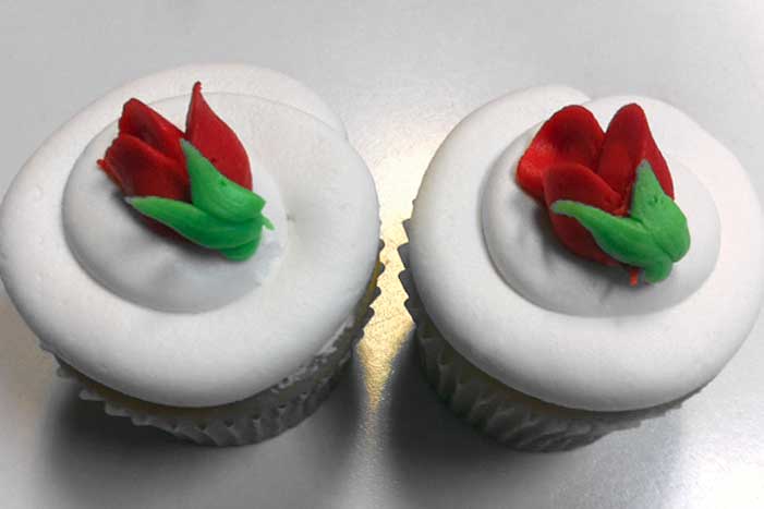 Rosette Cupcakes
