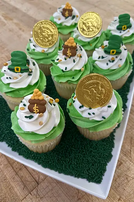 St Patty's cupcakes