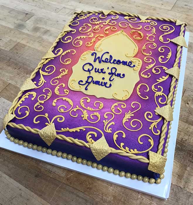 Arabian Dream Cake Design