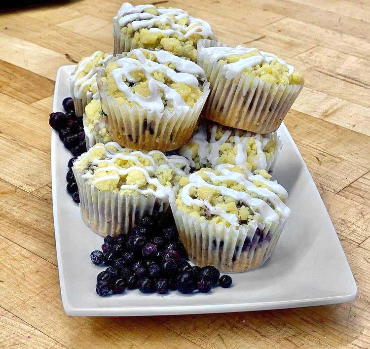 Blueberry Cheesecake Muffin