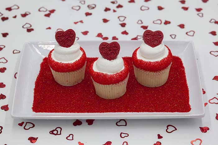Valentines Cupcakes Style B