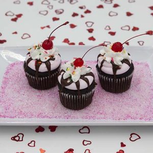 Valentines Cupcakes Style C