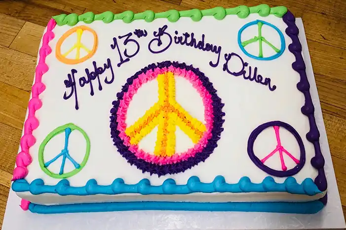 Peace Cake Design