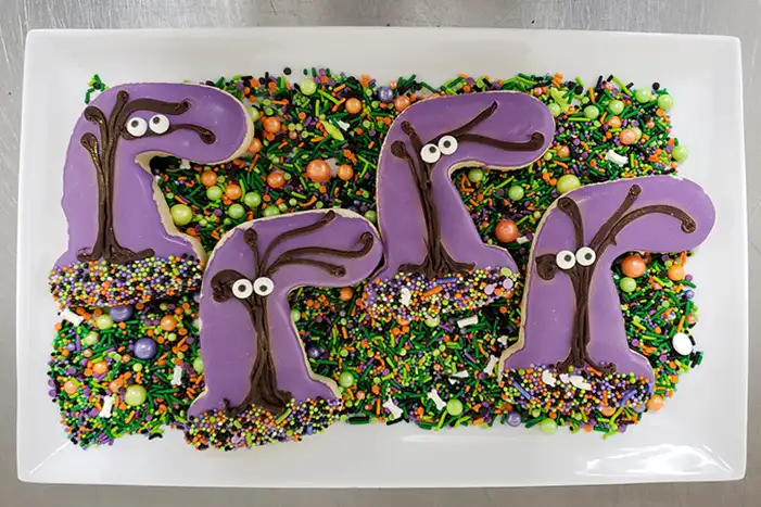 Spooky Trees Halloween Cookies